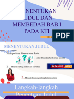 1 Penentuan Judul Dan Bab 1