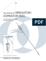 Reamer / Irrigator / Aspirator (Ria) : Surgical Technique