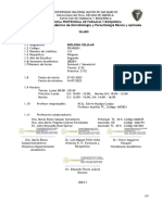 V - III BIOLOGIA CELULAR - Plan 2018 - Sillabus - 2023