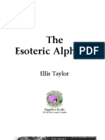 The Esoteric Alphabet by Ellis Taylor