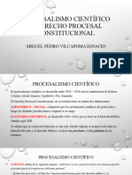 Procesalismo Científico y Derecho Procesal Constitucional