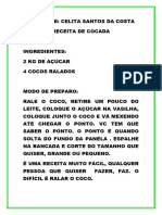 Receitas Feira