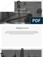 Teknik Persidangan