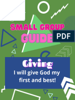 Giving Small Group Guide