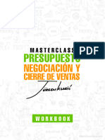 Masterclass Presupuestacion Workbook Editable