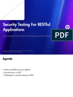 Security Testing For REST Applications