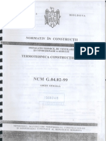 NCM G.04.02-99 Termotehnica Constructiilor