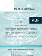 FGV - CIPAD - Apresentacao Reformas Administrativas