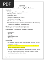 Module-1-Introduction To BigData Platform