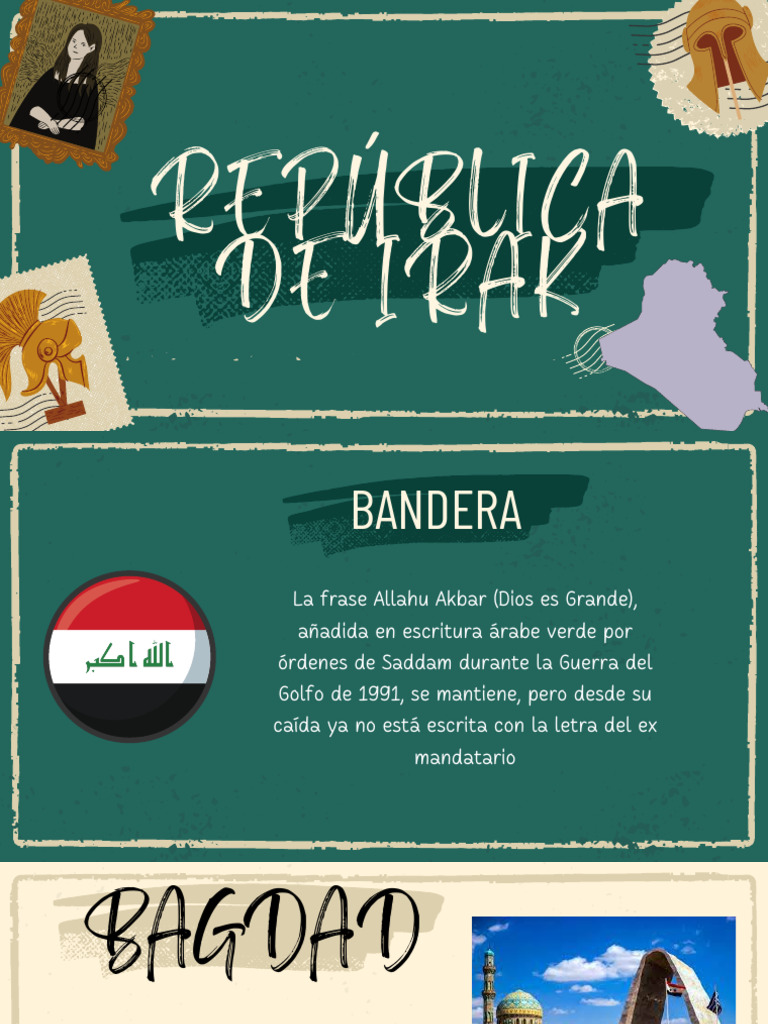 Bagdad: Capital y Ciudad Principal de Irak | PDF | Irak | Bagdad