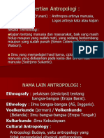 Konsep Dasar Antropologi - Eti Rohaeti