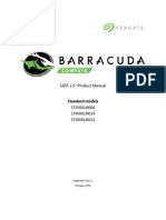 SATA 2.5" Product Manual: Standard Models