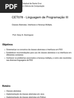 Classes Abstratas em POO | PDF | Classe (programação de computadores ...