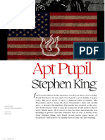 Classical Criticism Applied On Apt Pupil by Stephen King