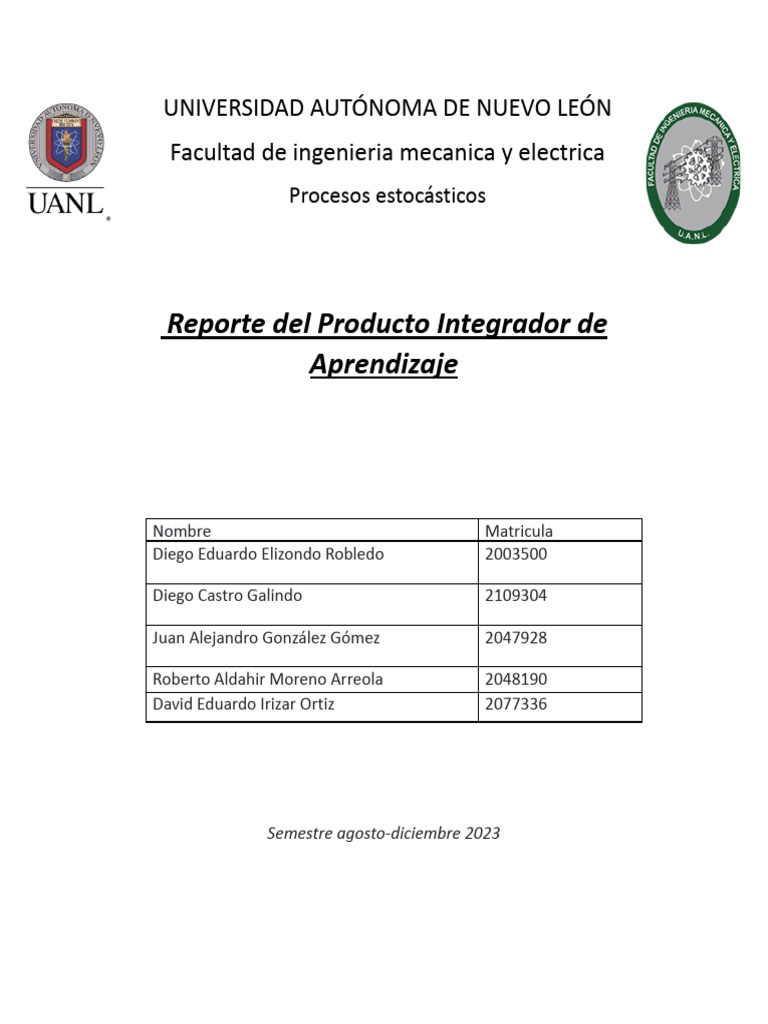 ProEst F4 PDF Legumbres Estocástico