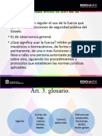 Derechos Humanos 1.4. Ley Nacional Del Uso de La Fuerza.