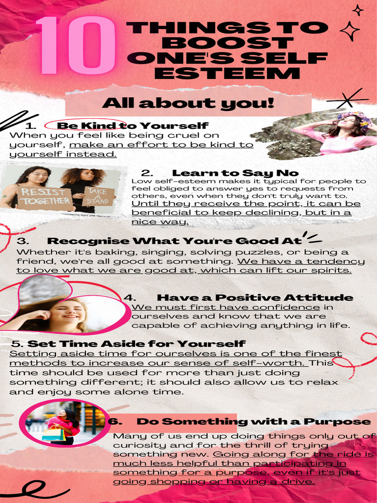 10 Ways to Boost Self-Esteem | PDF | Self Esteem | Psychology