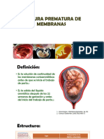 Clase Ruptura Prematura de Membranas y RCIU