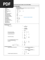 Voltage Drop and Cable Sizing Calculation