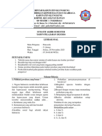 Soal Pancasila Fix 5 Kurikukum Merdeka Semester 1