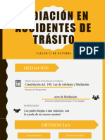 Mediación en Accidentes de Tránsito