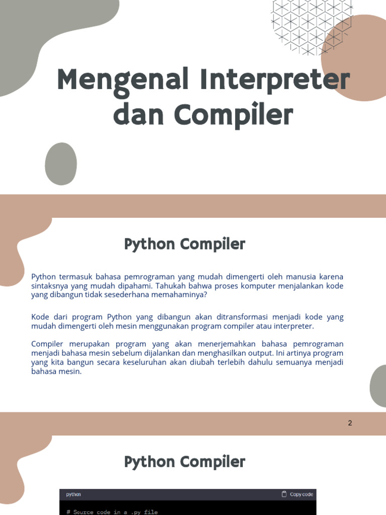 Perbedaan Compiler dan Interpreter Python | PDF | Komputer