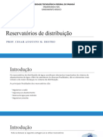 10 - Reservatórios de Distribuição