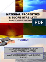 Material Properties & Slope Stability