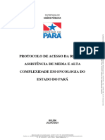 Protocolo de Acesso Alta e Media Complexidade em Oncologia 2021