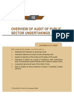 Overview of Audit of Public Sector Undertakings: After Studying This Chapter, You Will Be Able To