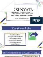 Aksi Nyata Keyakinan Kelas