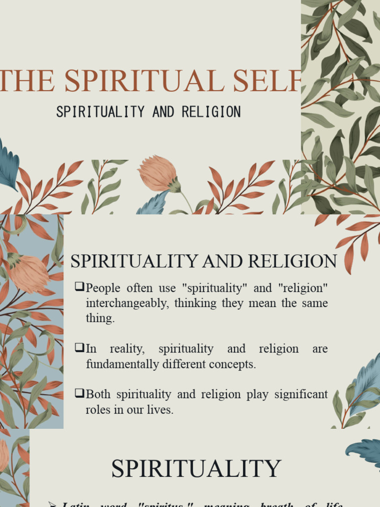 Spiritual Self Ni Mau | PDF | Spirituality | Faith