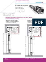 Info Produs Set Usa Glisanta Automata Cu Operator Es 200 Easy6339