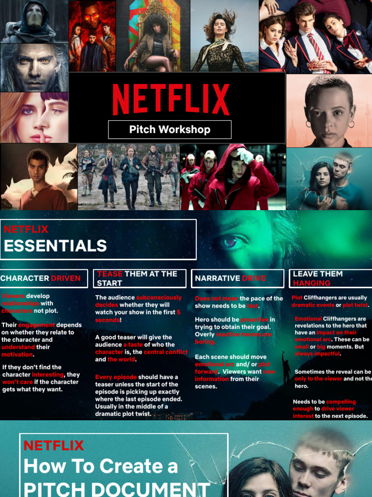 Netflix Pitch Workshop PDF | PDF | Plot (Narrative) | Morality