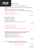 CHEM1070B - Assignment 3 Key