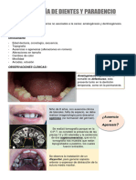 Semiología de Dientes y Paradencio