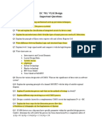 Vlsi Questions