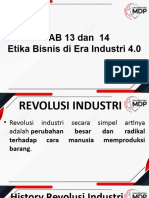 BAB 13 Dan 14 Etika Bisnis Di Era Industri 4.0