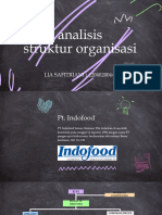 Analisis Struktur Organisasi