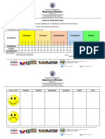 Checklist Monitoring Form