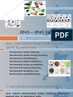 SI - M3 - Jenis - Jenis Industri