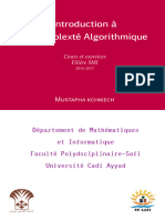 Complexite D'un Algorithme