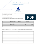 Anexo 2 Boletin 1 Resultados Preliminares Escrutinio