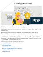 WiFi Penetration Testing Cheat Sheet