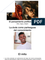 Pensamiento Prefilosófico