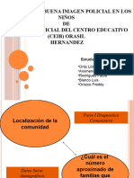 Promover La Buena Imagen Policial en Los Niños DE Educacion Inicial Del Centro Educativo (Ceib) Orasil Hernandez