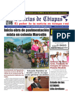 Periódico Noticias de Chiapas, Edición Virtual Miércoles 06 de Diciembre de 2023
