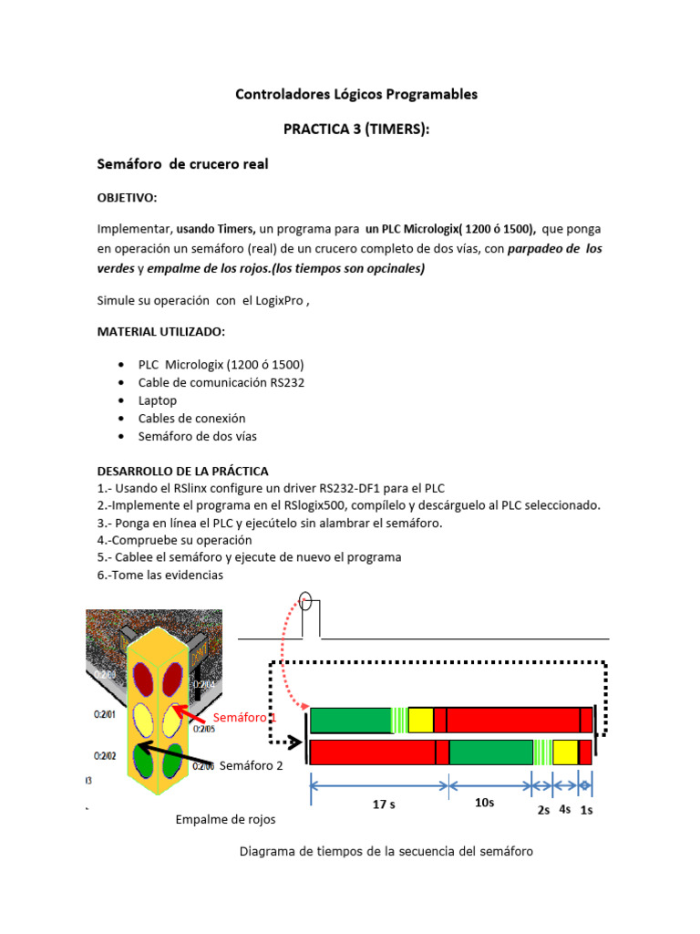 Práctica 4 Doble Semaforo Pdf