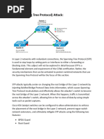 STP (Spanning Tree Protocol) Attack