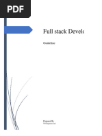 Fullstack Developer Guide